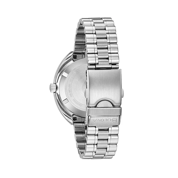 Bulova 98B320 Oceanographer 'Devil Diver' Men's Watch - Black Dial, Stainless Steel Bracelet - Image 4